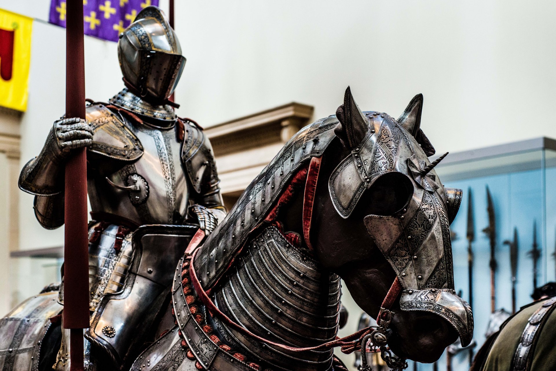 knight warrior armour metal