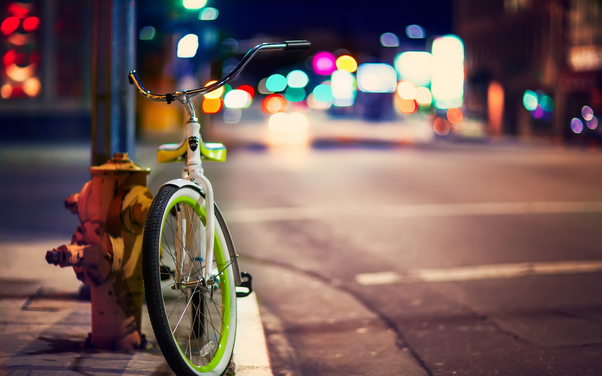 bicicleta ciudad calle