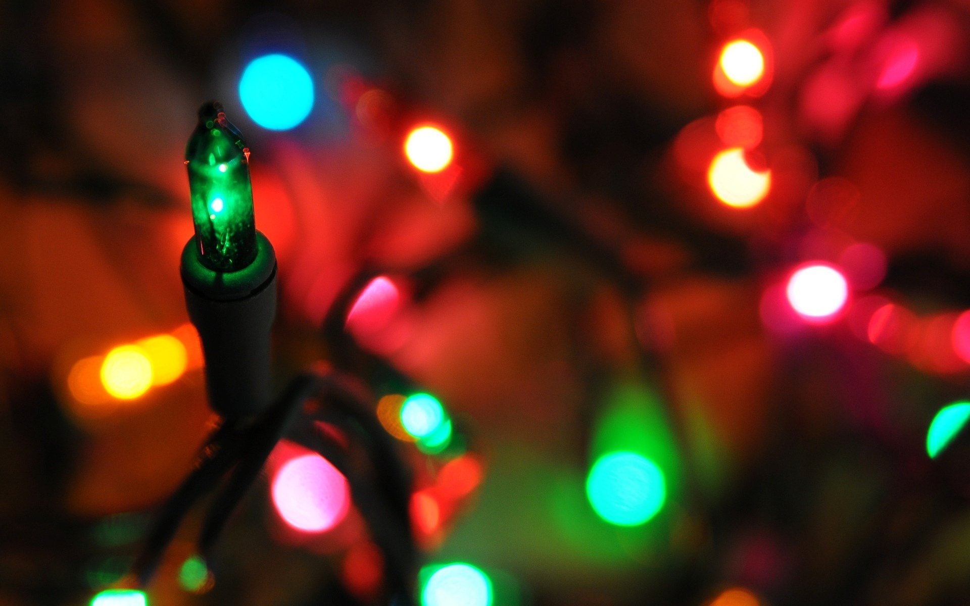 różne makro światła girlanda bokeh rozmycie tło tapeta panoramiczny pełny ekran panoramiczny