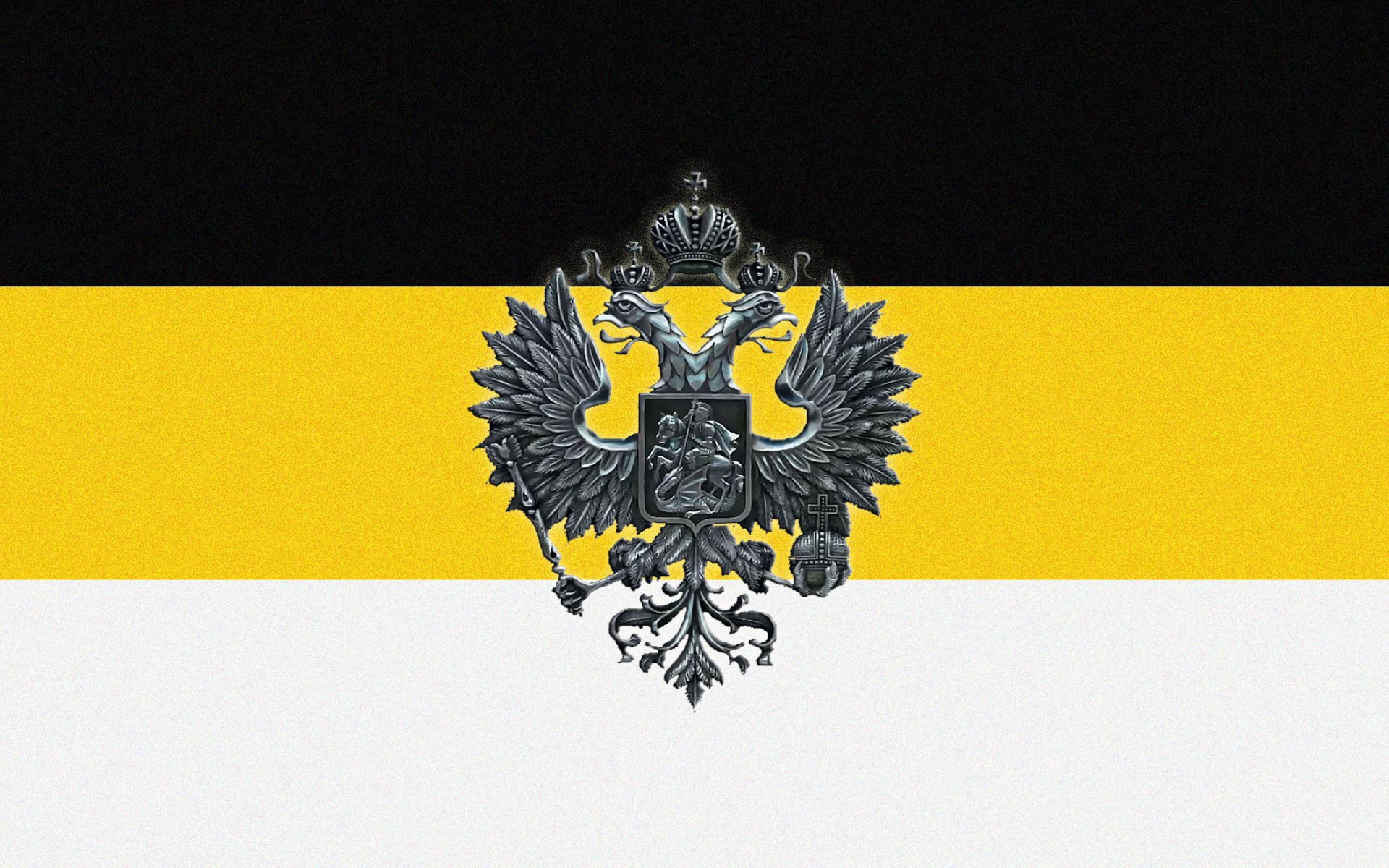 drapeau russie à deux têtes aigle empire