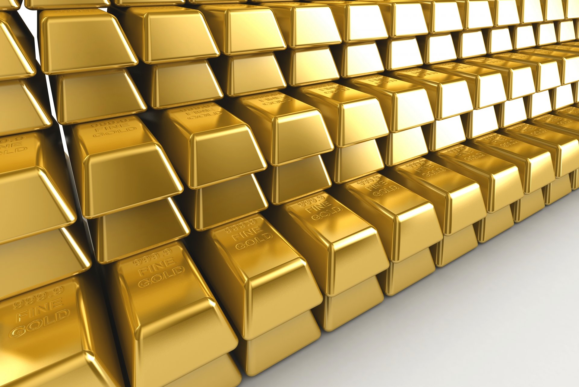 gold metal bar background