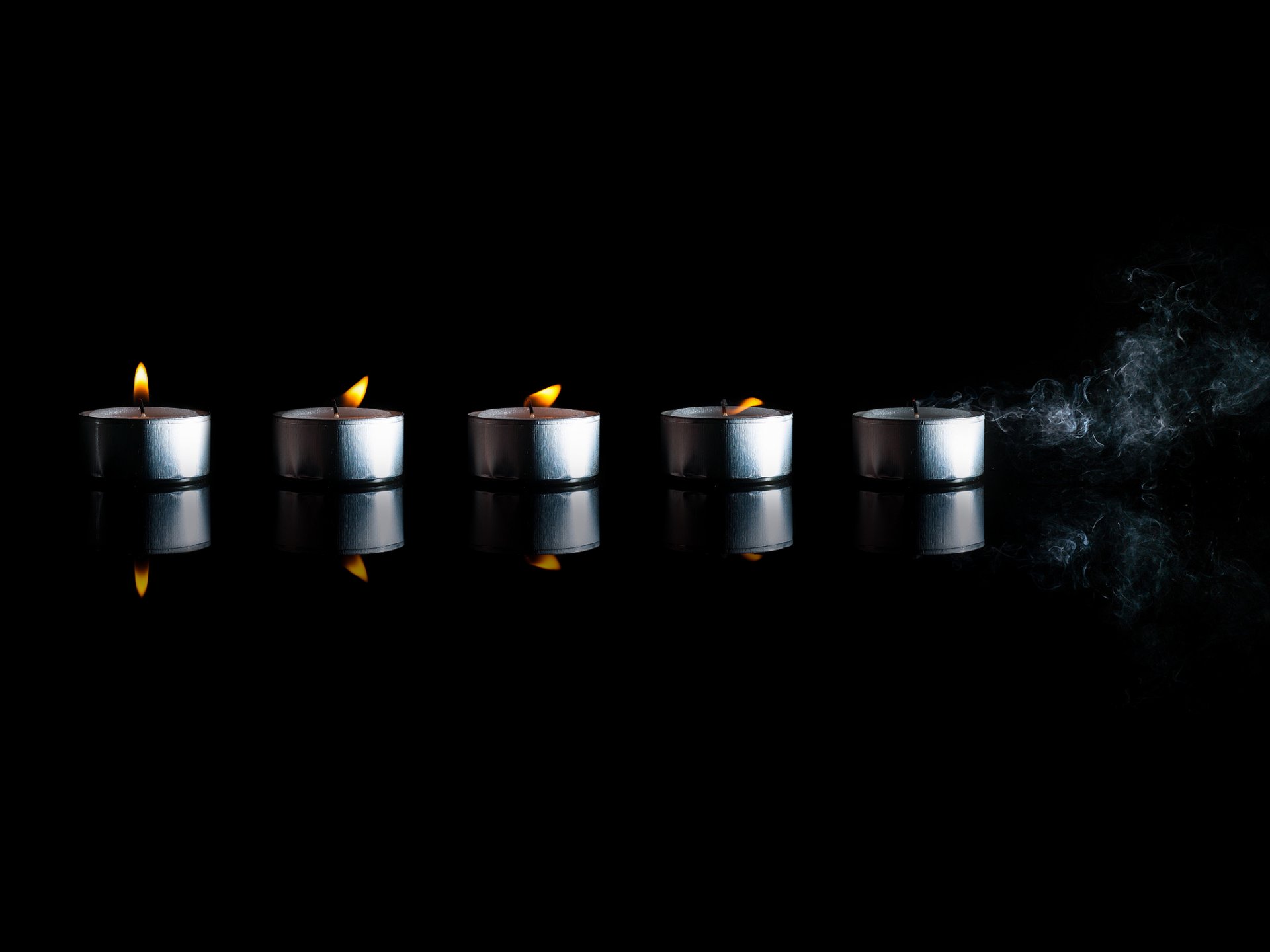 candle fire smoke time © ben torode