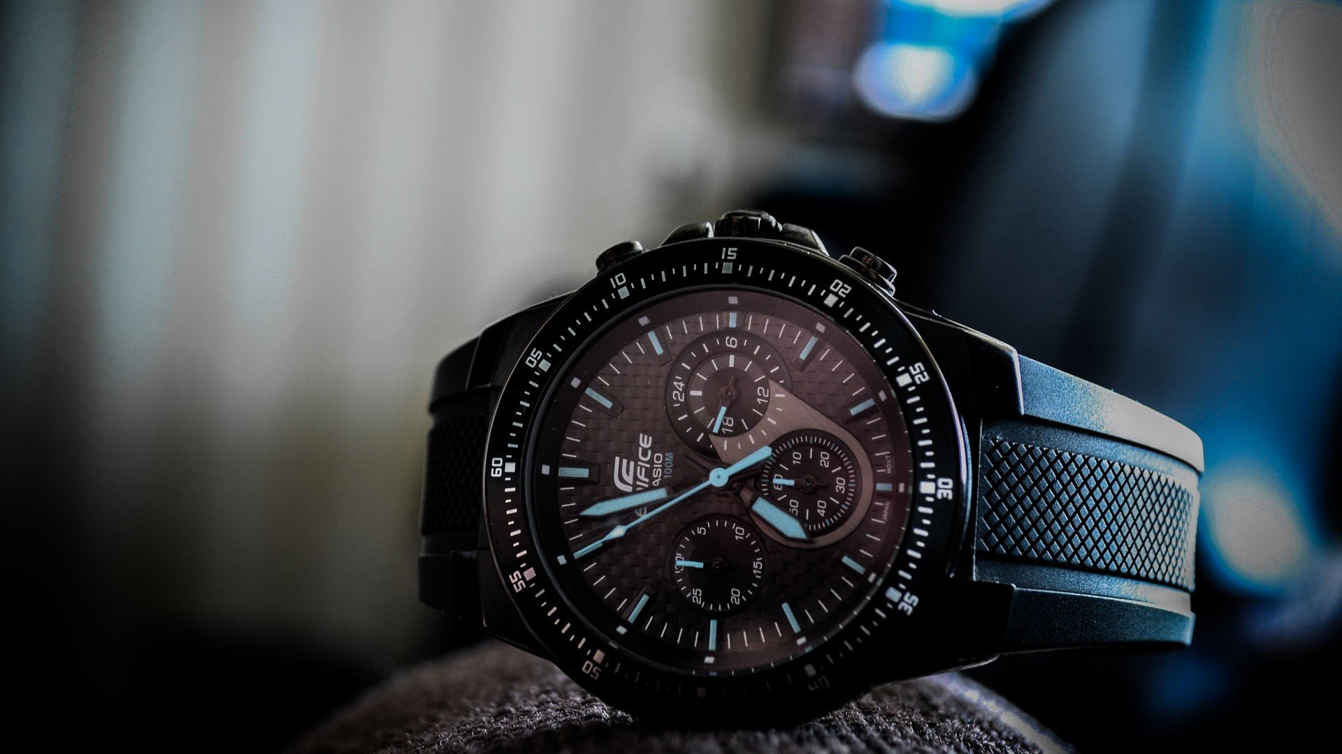 casio ef-552pb edifice uhren armbanduhren