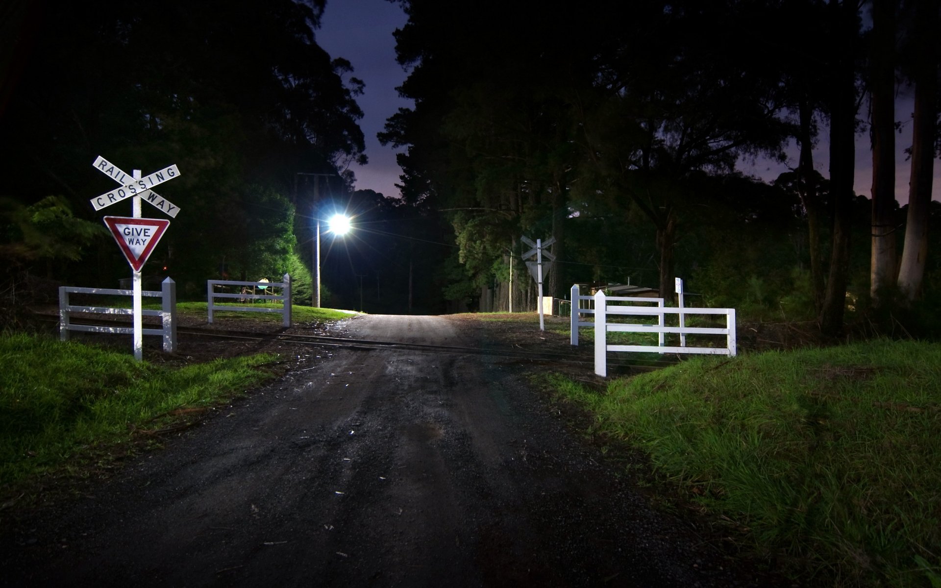 nacht straße schilder umzug