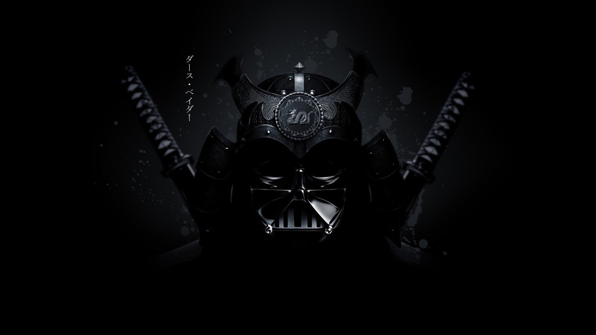 darth vader render samurai star war