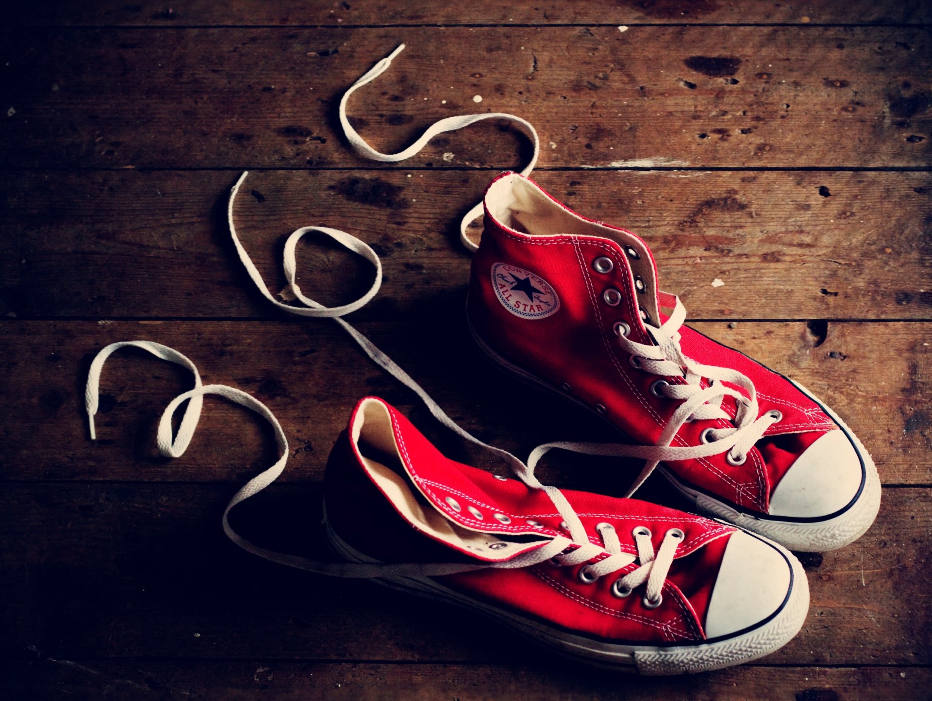 photo miscellaneous red shoes laces background wallpaper