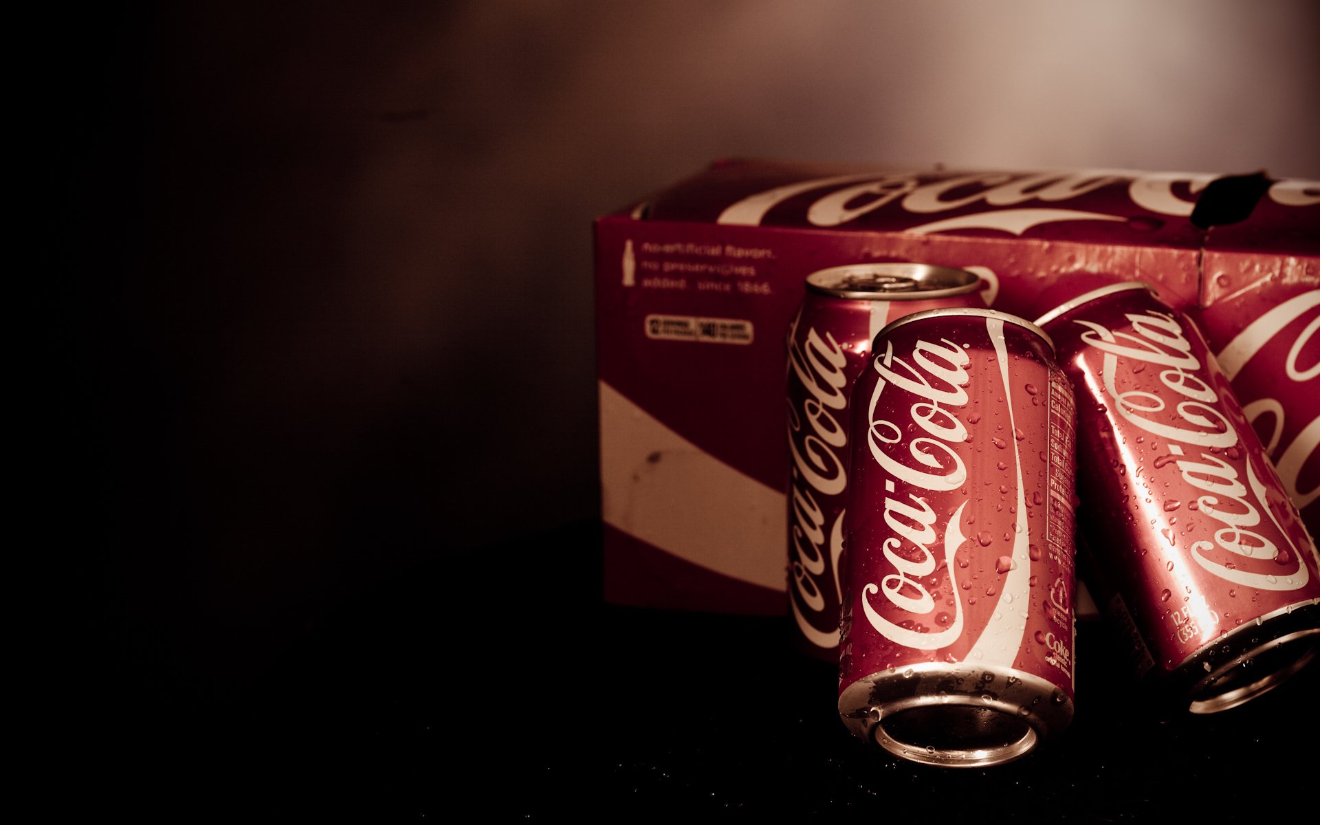 cola jars table