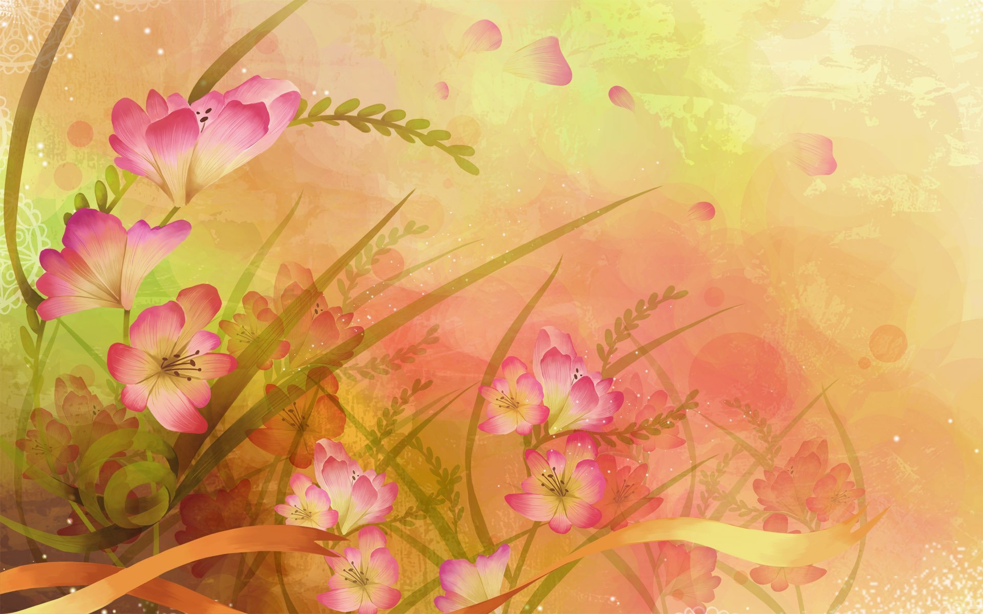 flower background abstract