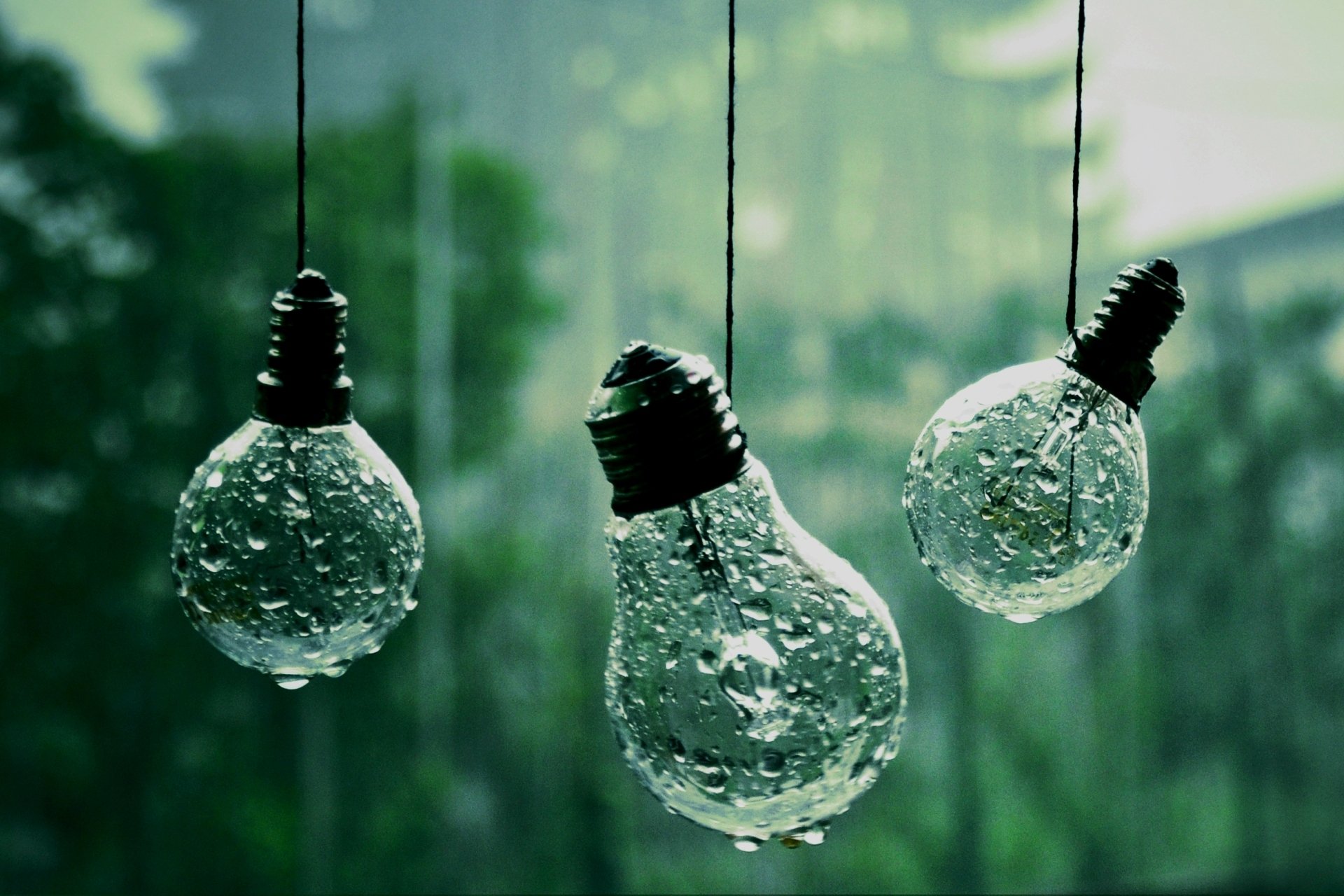 foto sonstiges seile glühbirnen regen tropfen makro hintergrund hintergrundbilder