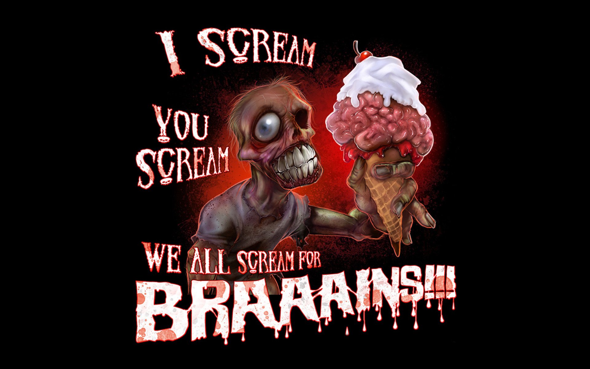 zombies eis gehirne