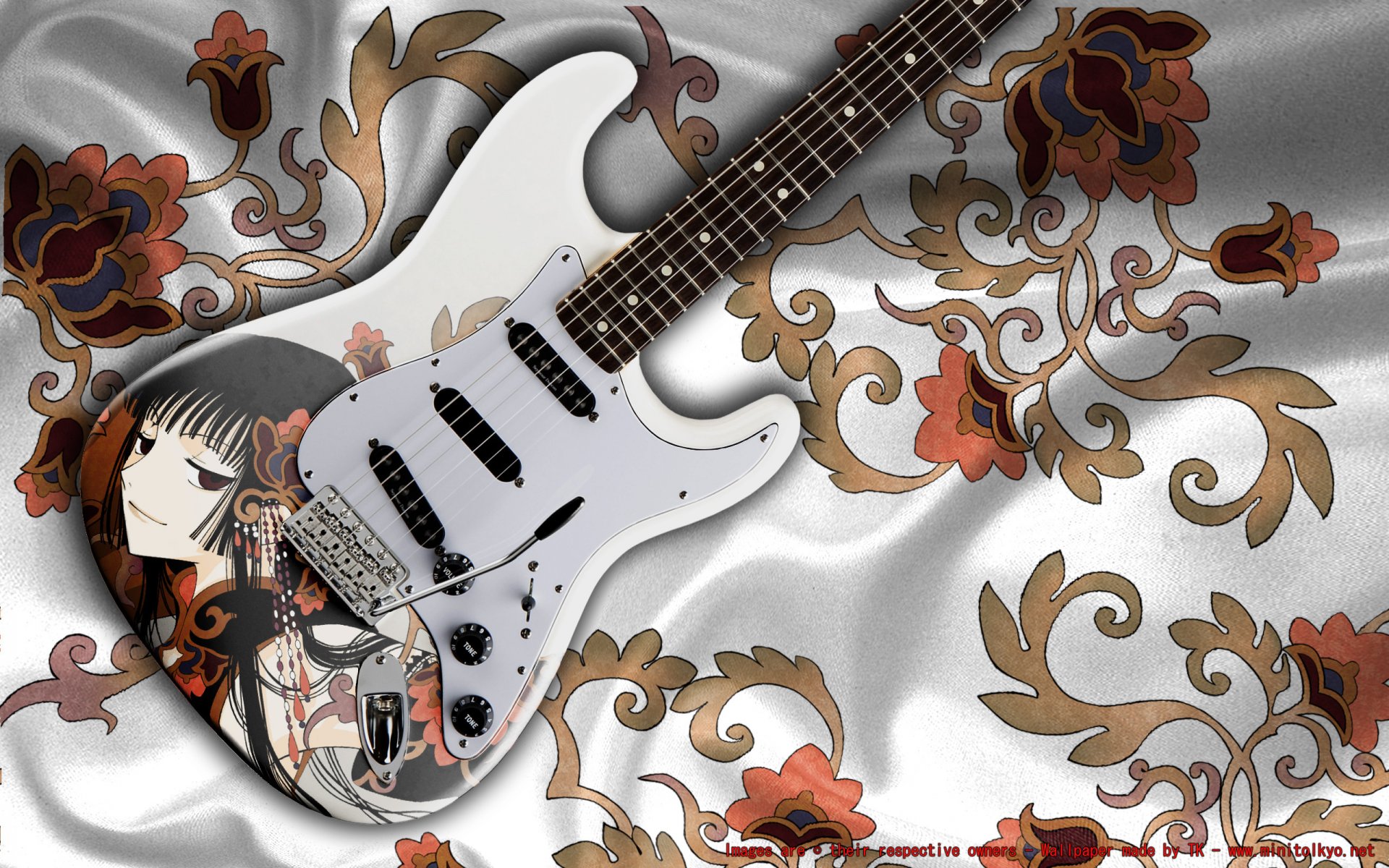 ichihara yuko xxxholic guitarra guitarra eléctrica stratocaster