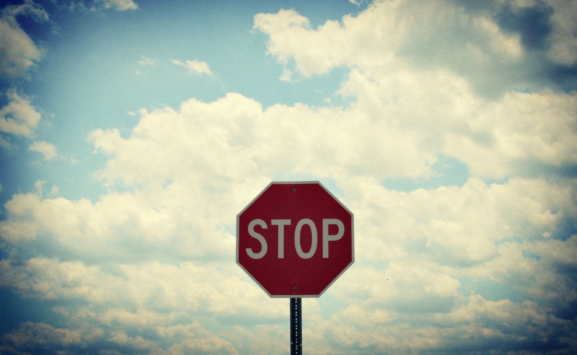 ky clouds sign stop stop