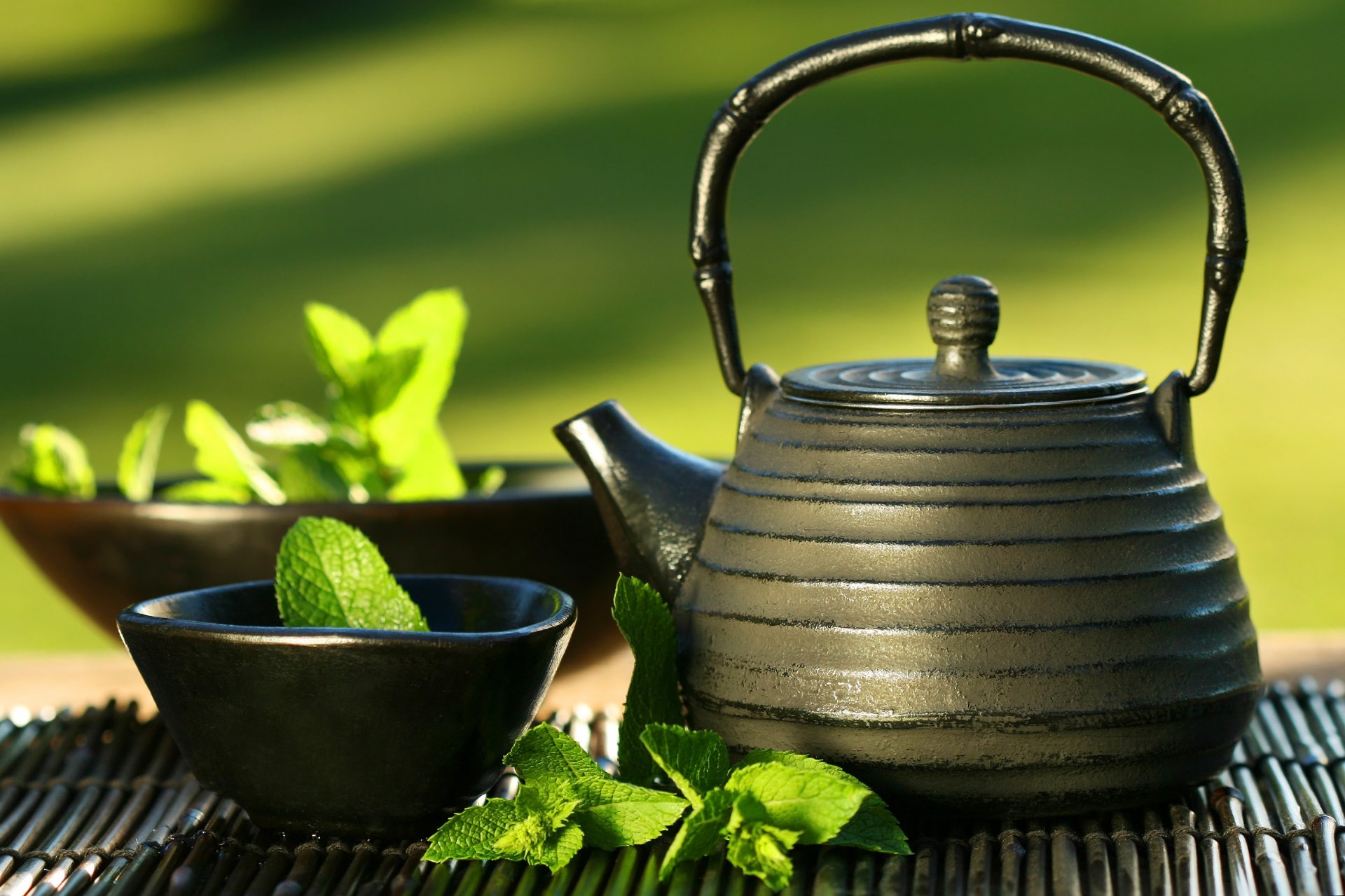 east tea cup kettle mint