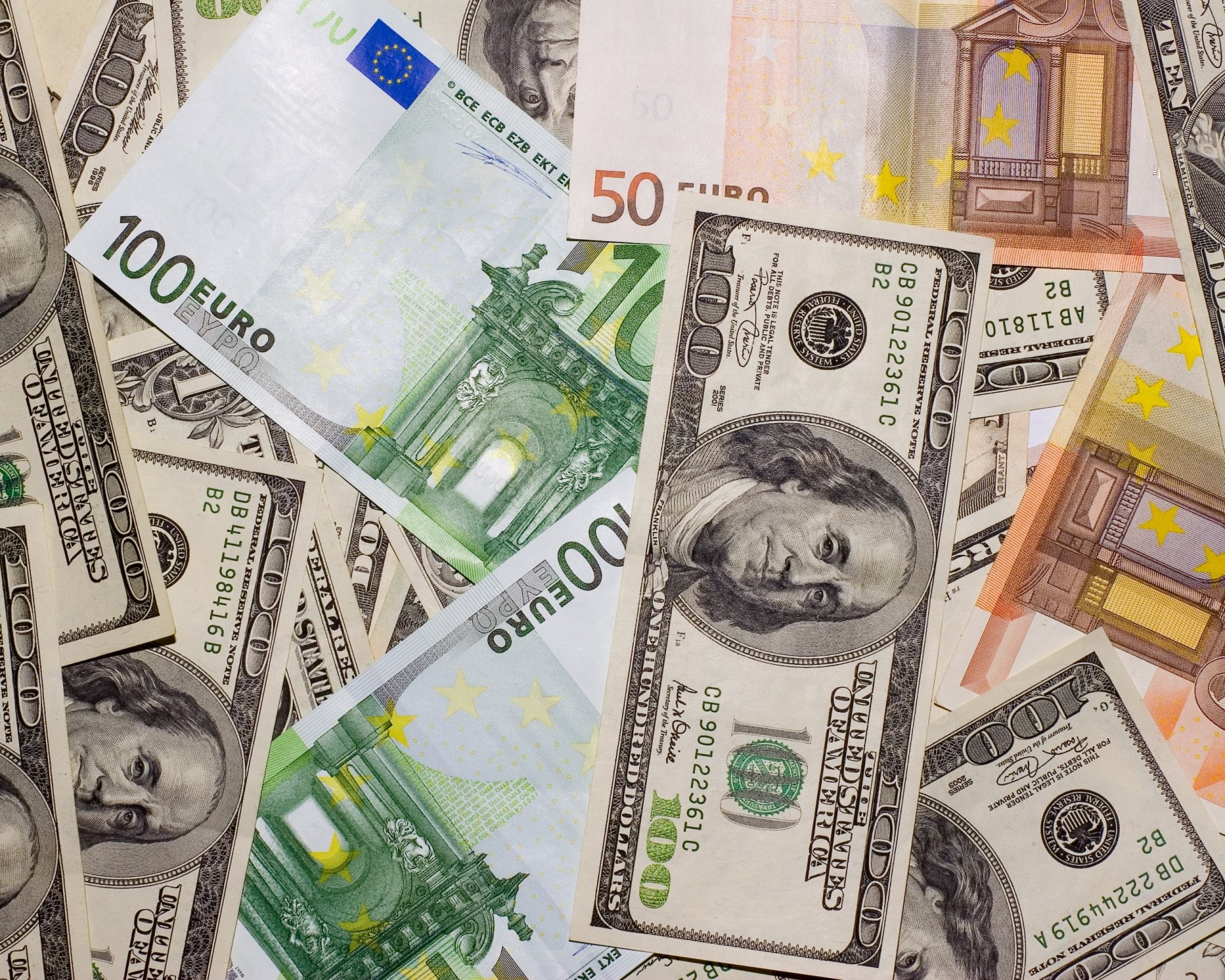 geld dollar euro dollar