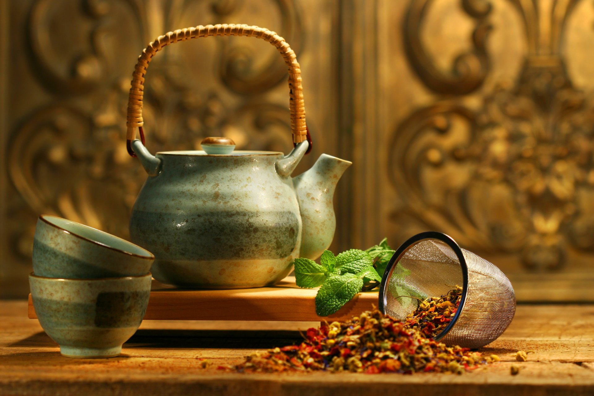 asian tea kettle mint fragrance additive