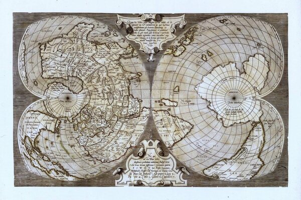 Old map of the Salamanca equator