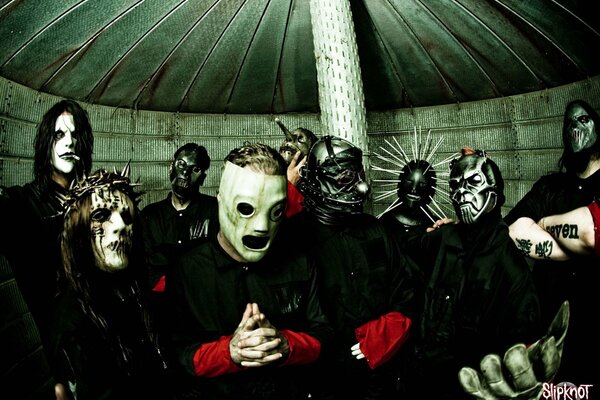 Slipknot band in full