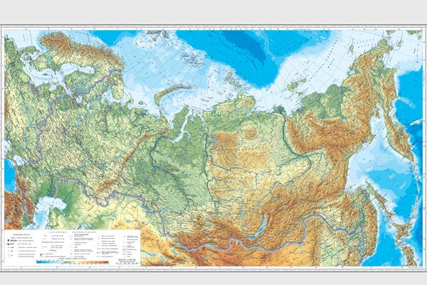 Mapa geográfico del continente europeo