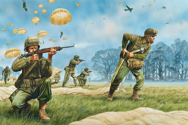 Art with airborne troops