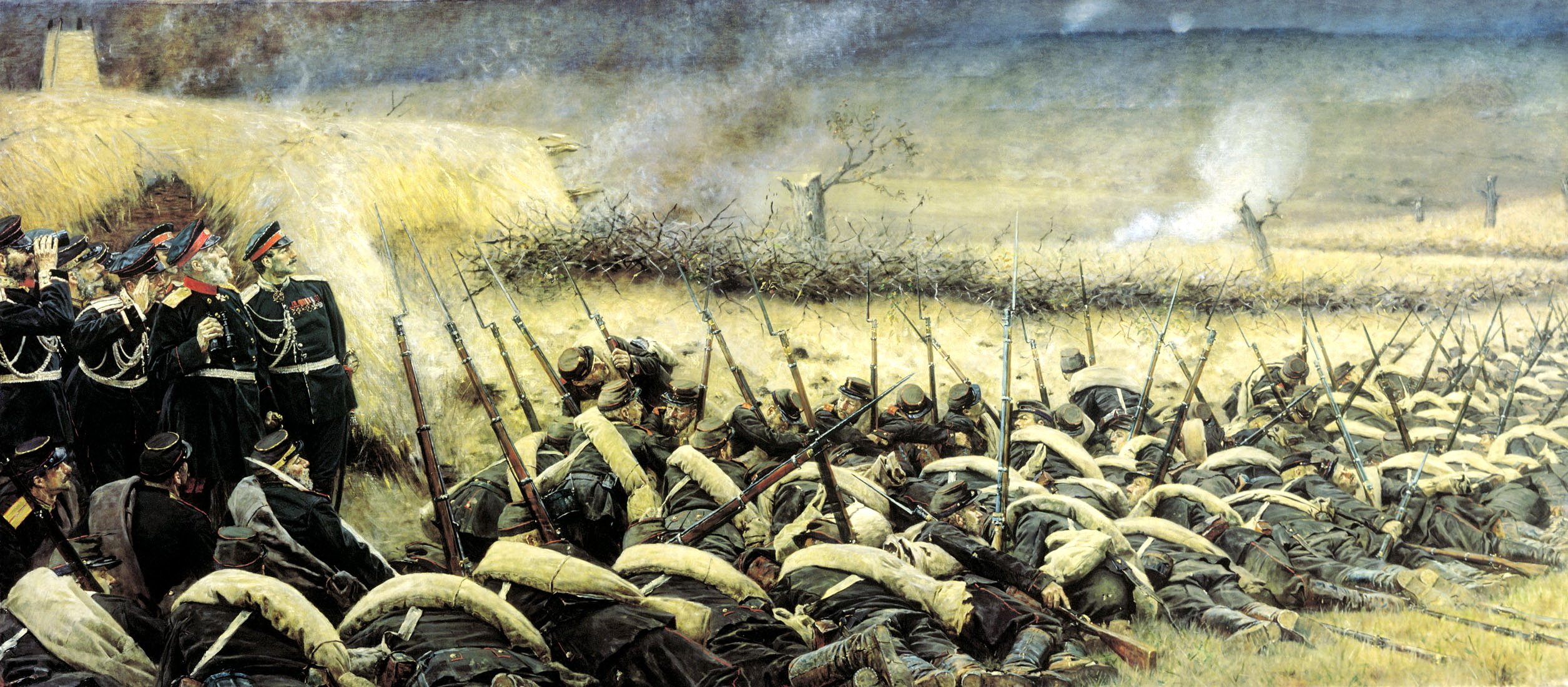 vereshchagin sotto plevna guerra assalto