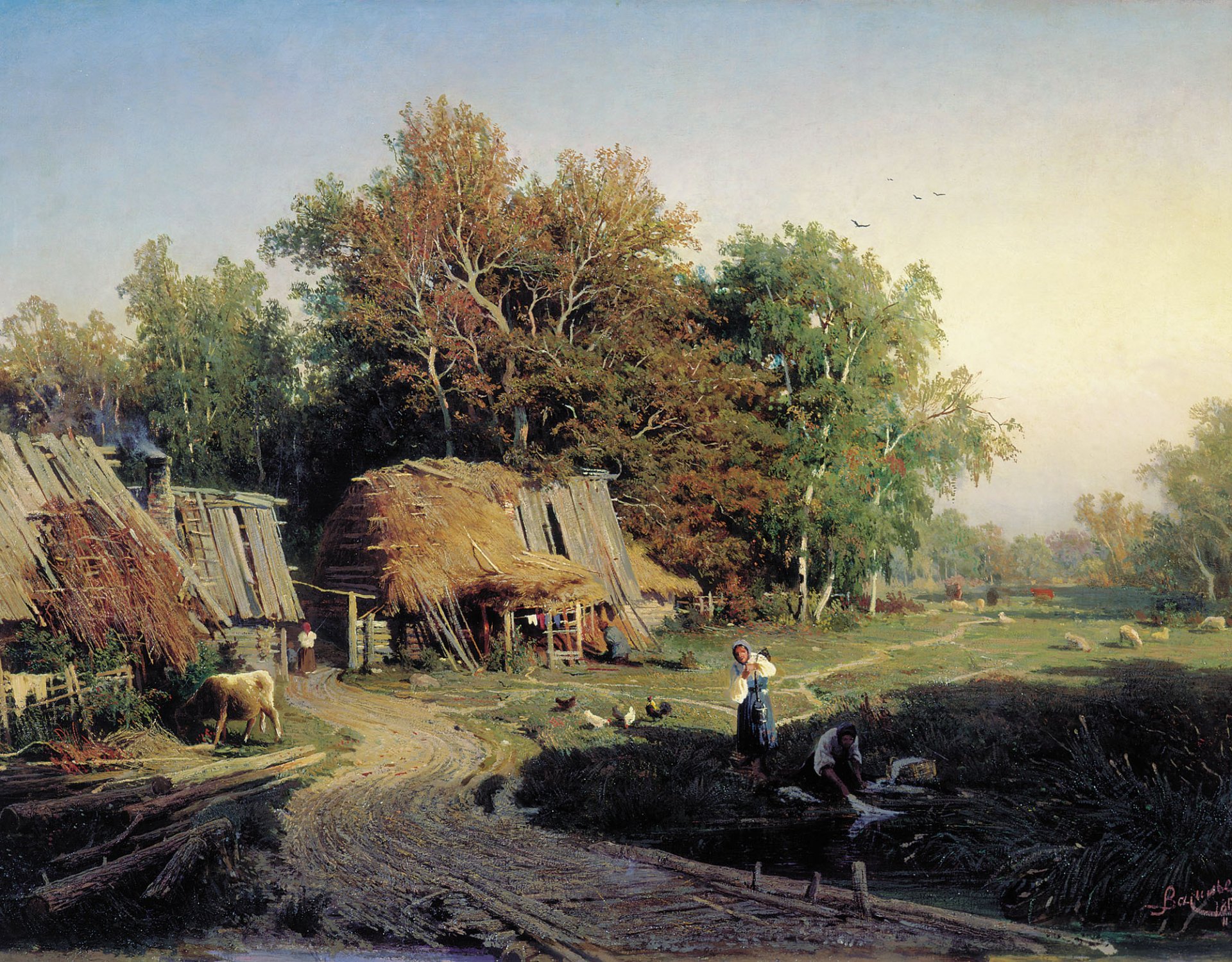 vasiliev pueblo pintura