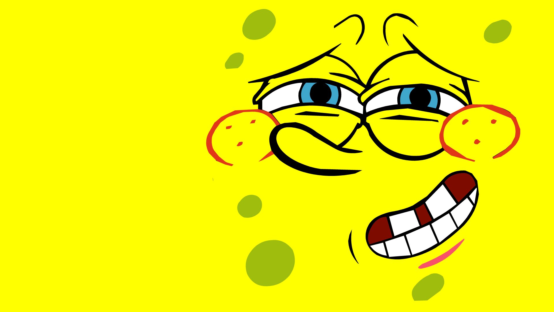 bob esponha spongebob quadratische hose gelb