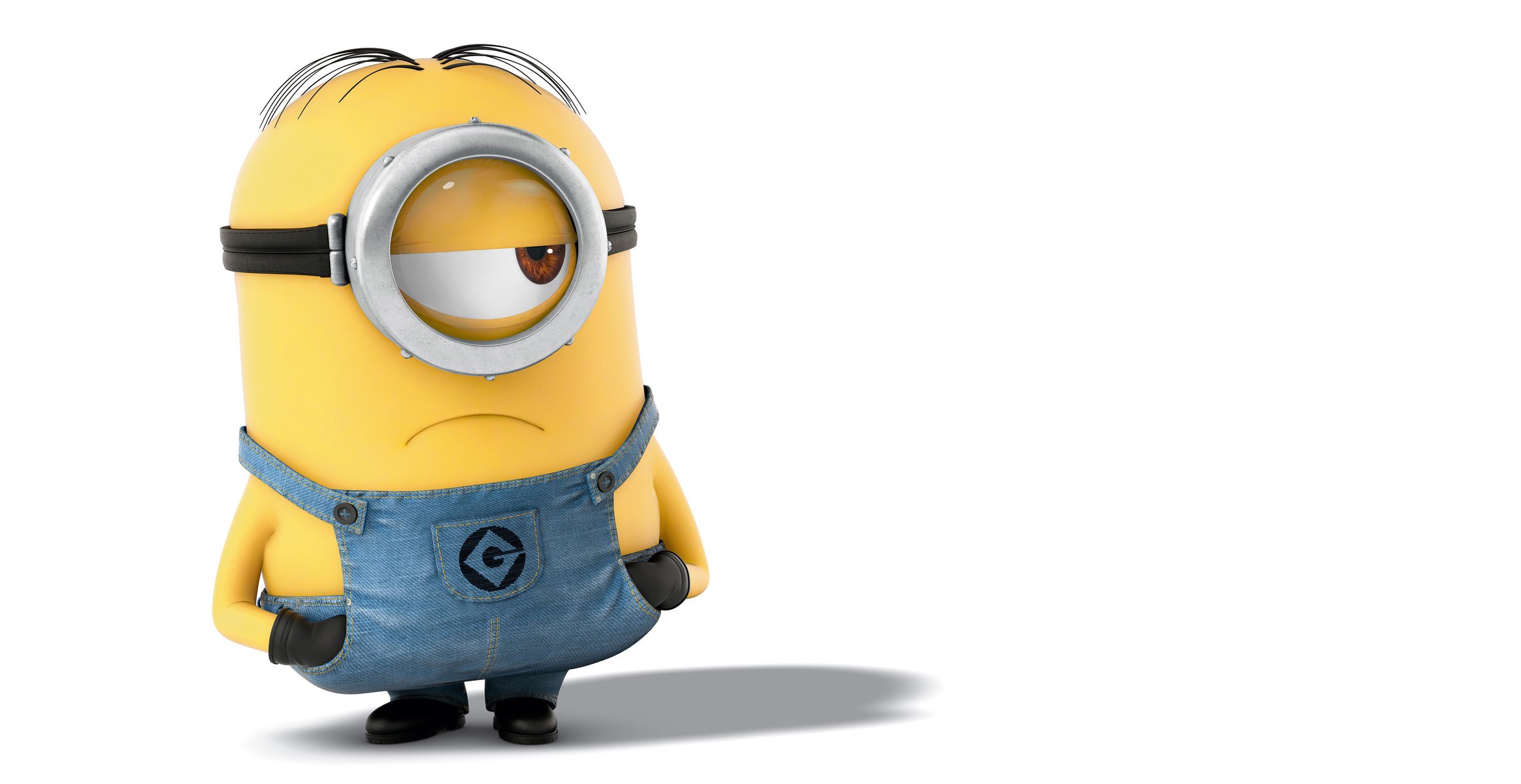 minion lentes actitud uniforme