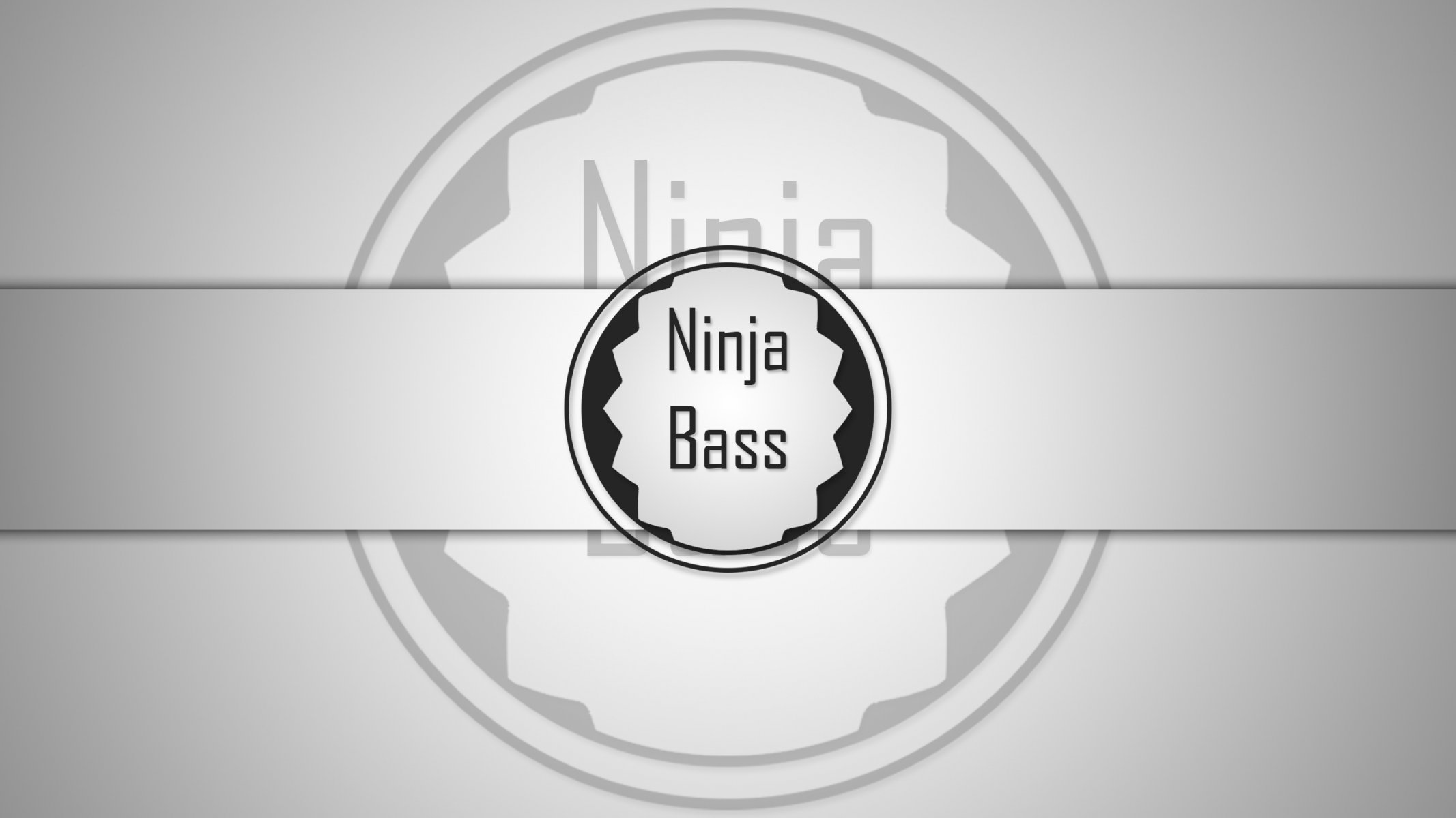 ninja basso nero bianco