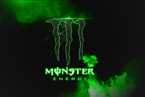 Monster Energy giftiges grünes Logo