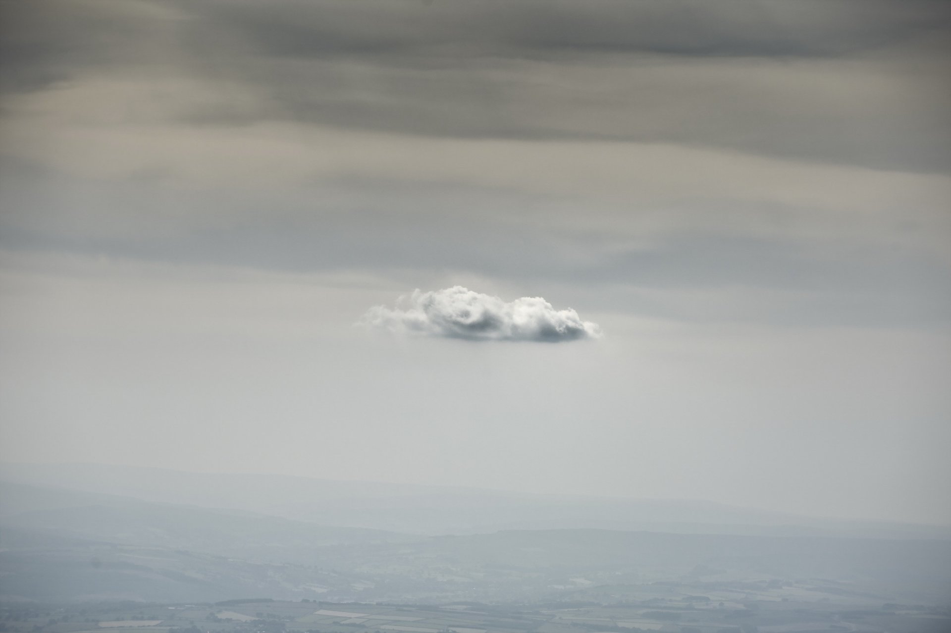 valle cielo nube