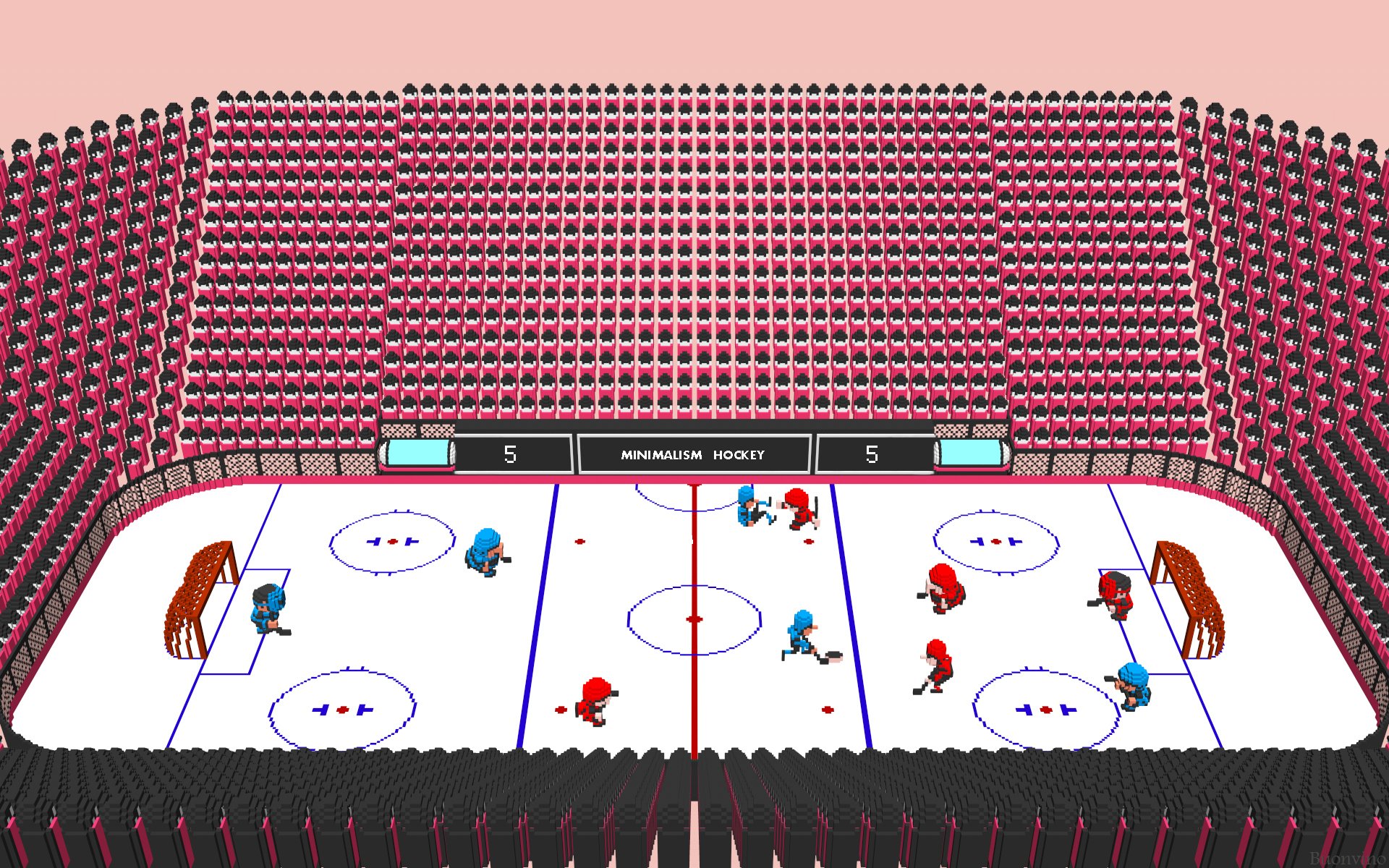 campo de hockey con puck caja negro puck en hielo jugadores de hockey equipos azul rojo nhl decisivo momento puck puck minimalismo