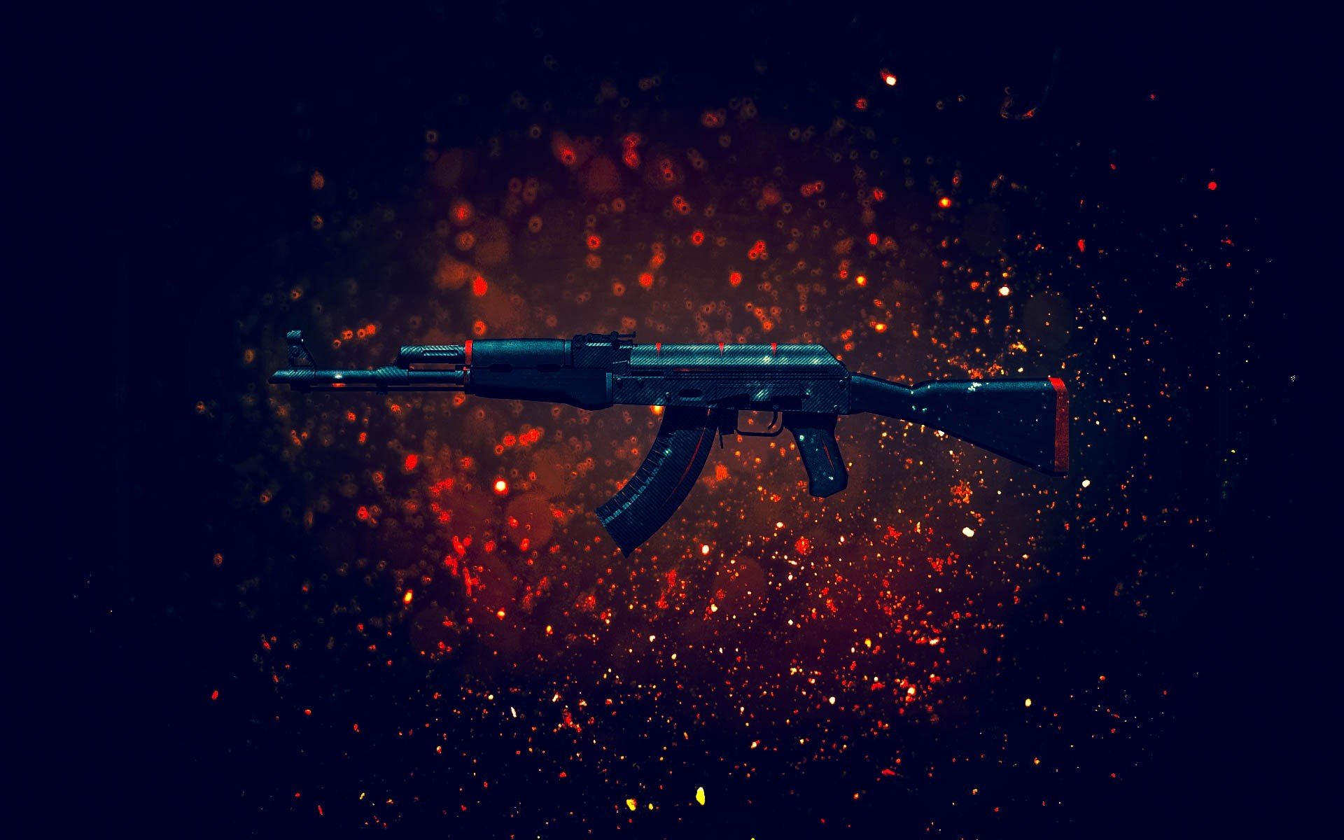 kalash ametralladora armas cs: go fondo