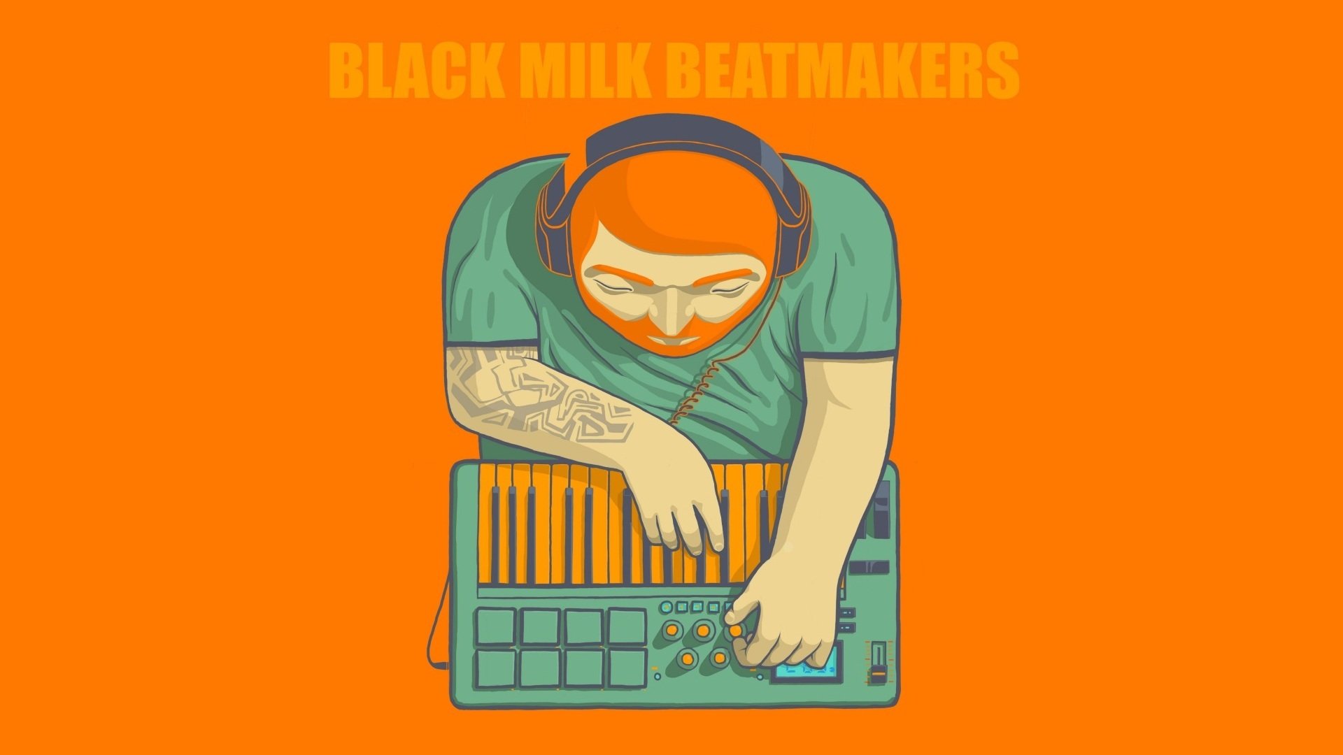 dj minimalism logo logo black milk beatmakers mixer