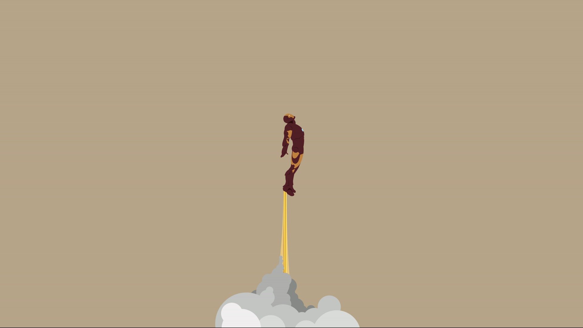 minimalismo iron man minimal héroe robot jarvis vuelo tony stark