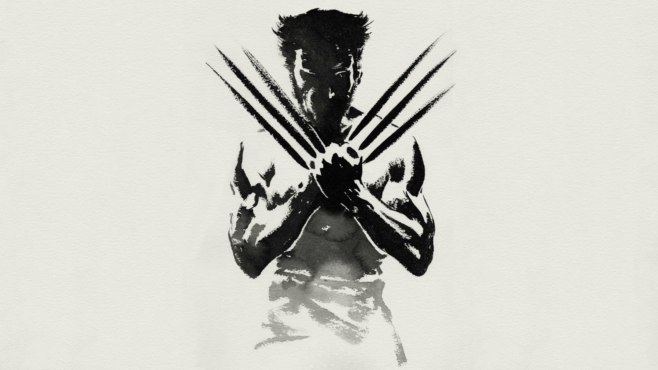 x-men wolverine minimalism x-men art drawing pose look muscles claws art logan