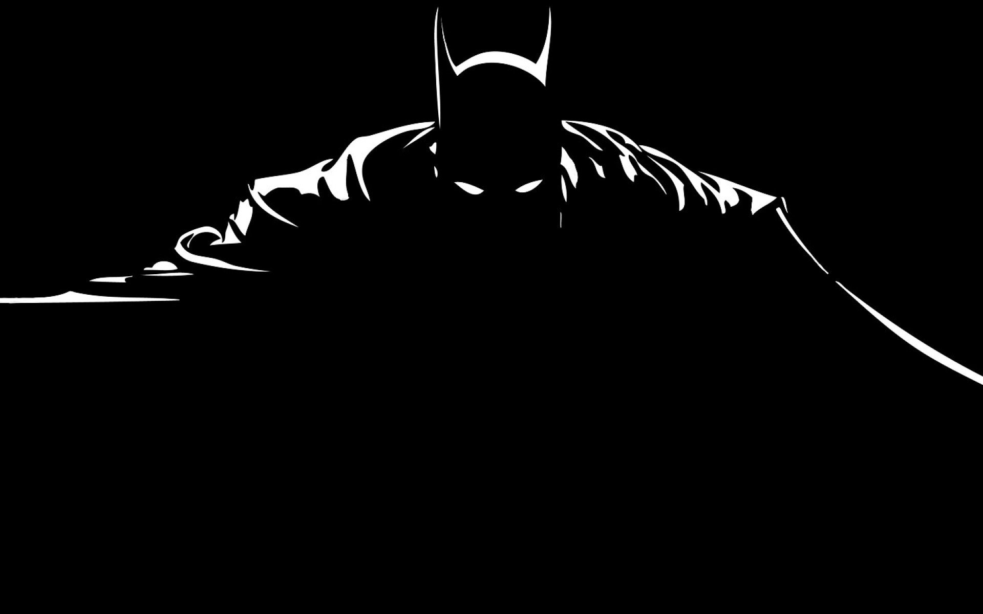 batman silhouette batman mantello occhi maschera