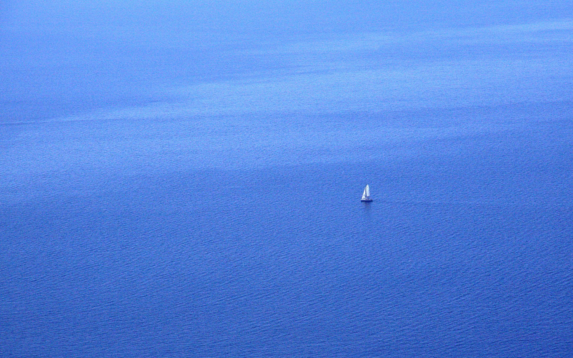 mar barco paisaje minimalismo