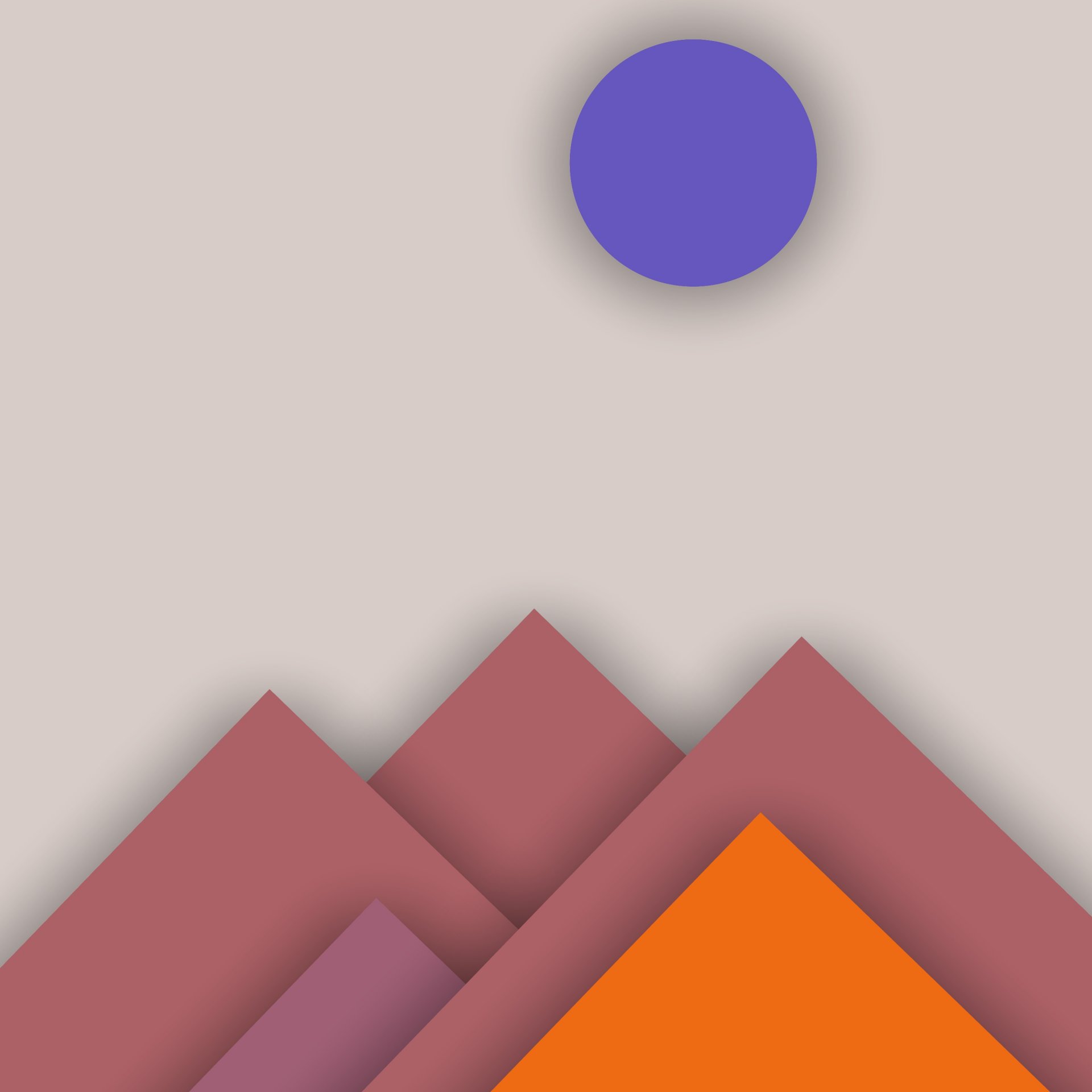 android 5.0 . lollipop matériel conception lignes abstraction triangles cercles couleurs