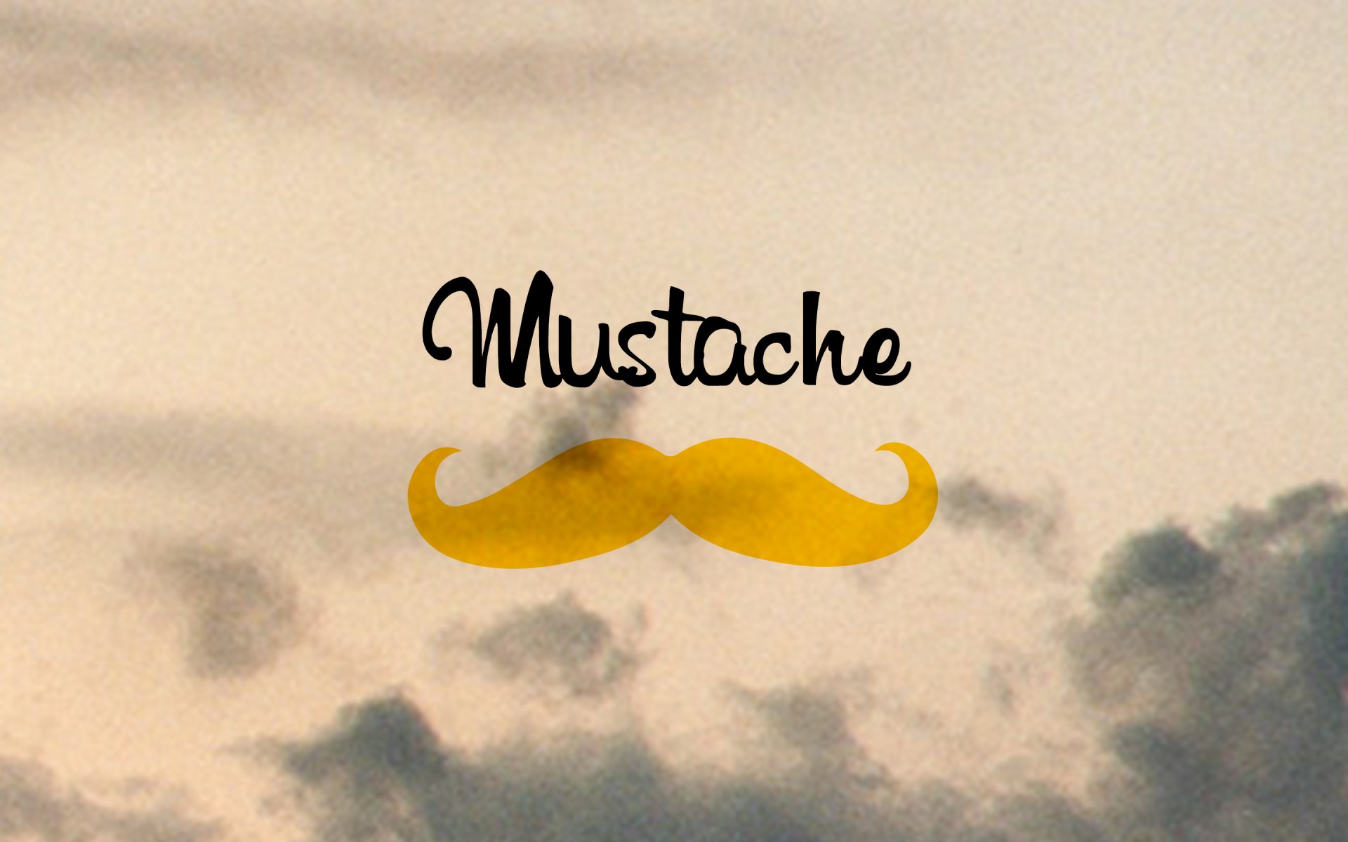 moustache movember minimalisme art