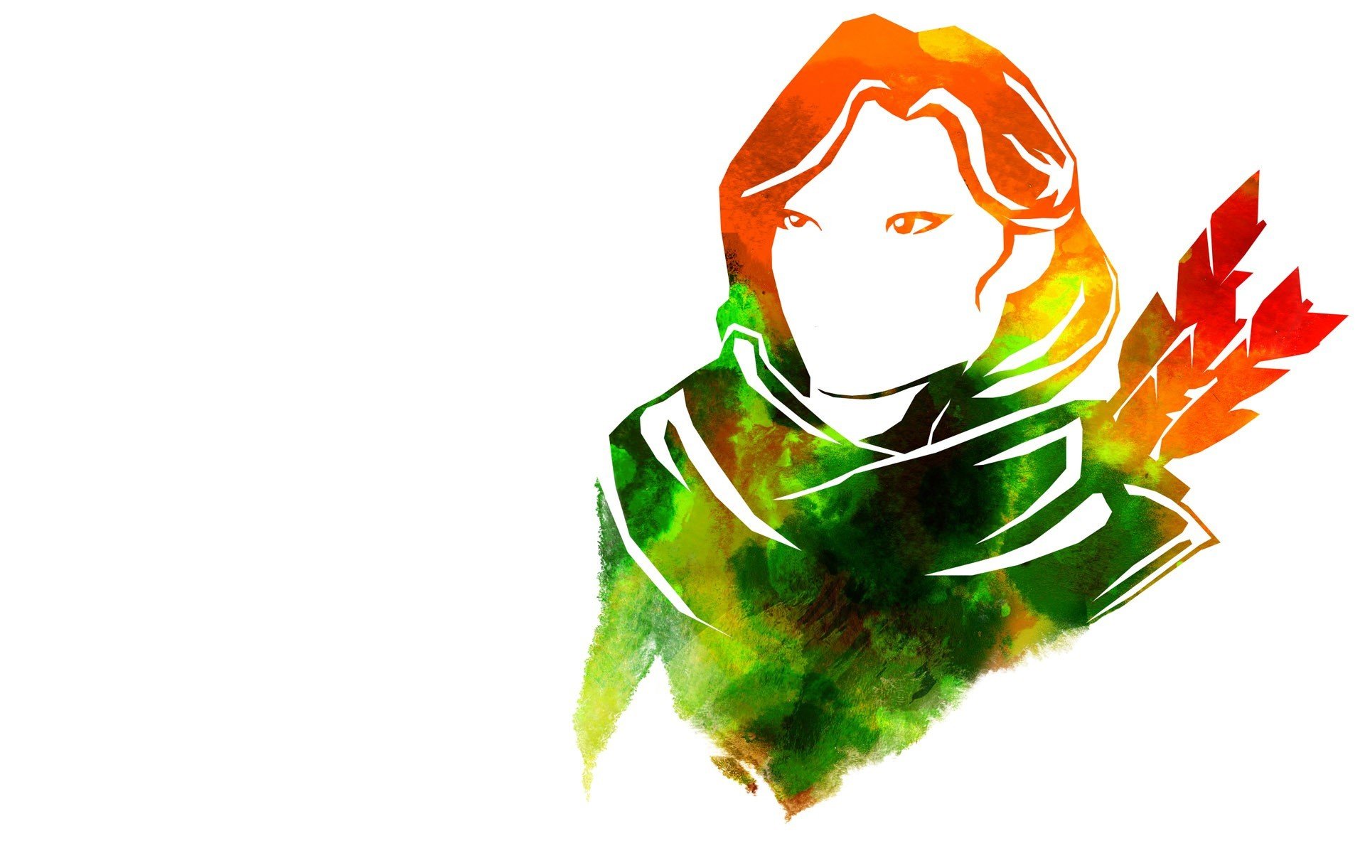 windranger windranger dota 2 arciere minimalismo