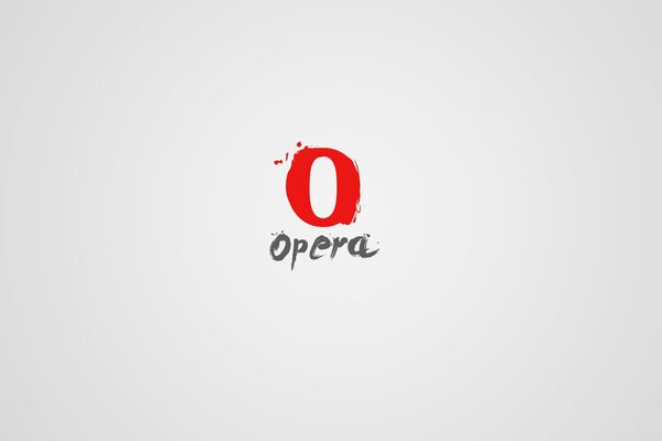 Logotipo de la Ópera de arte dibujado