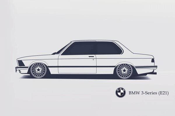 Bmw série 3 design moderne et minimaliste