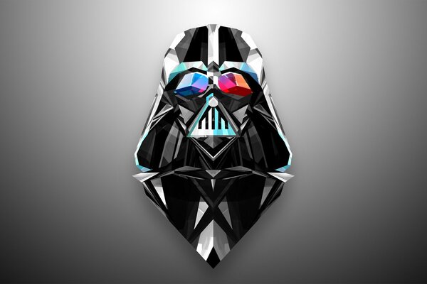 Darth Vader Abstraktion von Star Wars