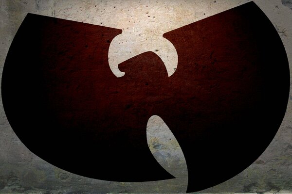 Wu tang logo. minimalism