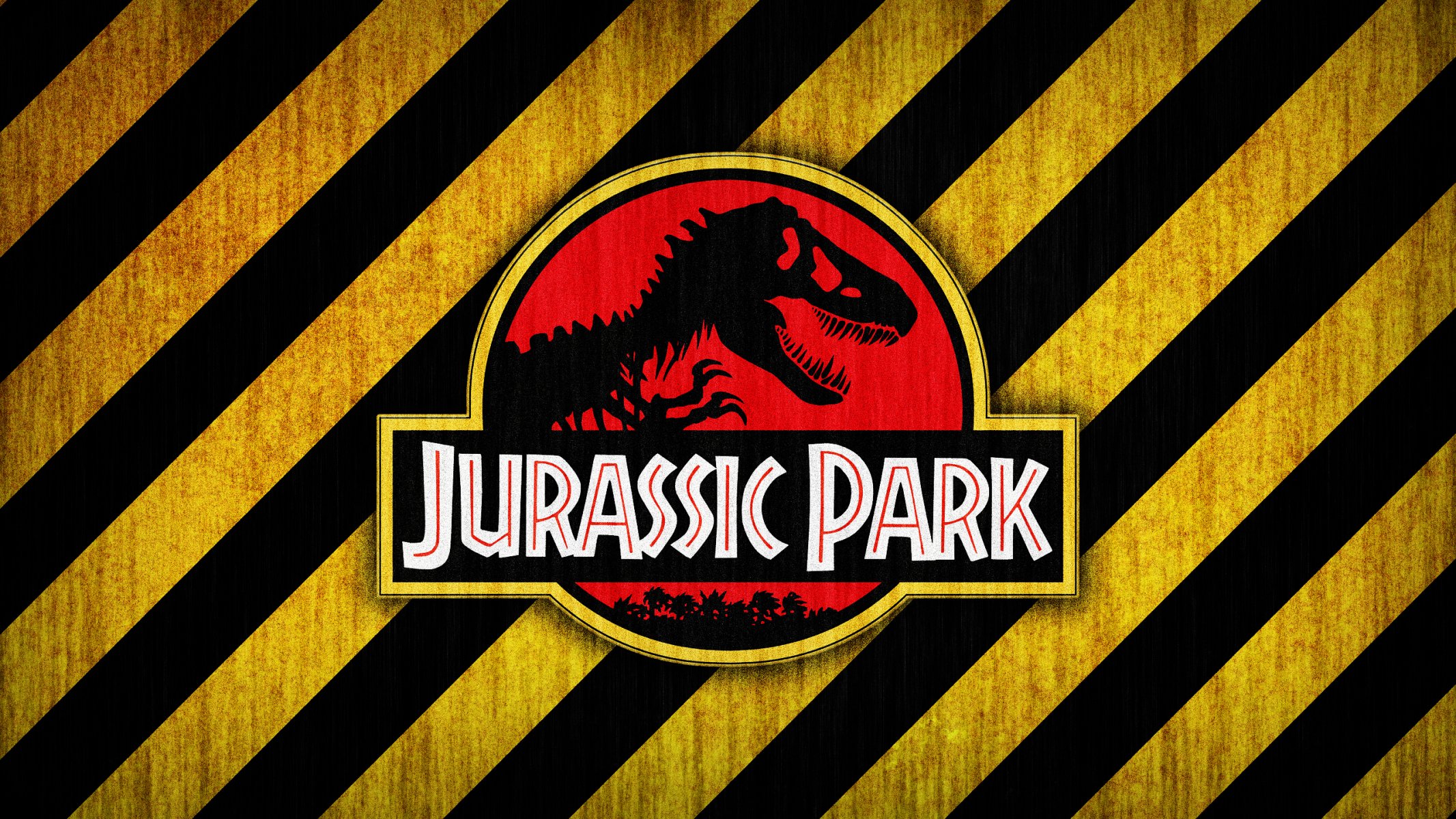 jurassic park logo giallo nero rossi ossa