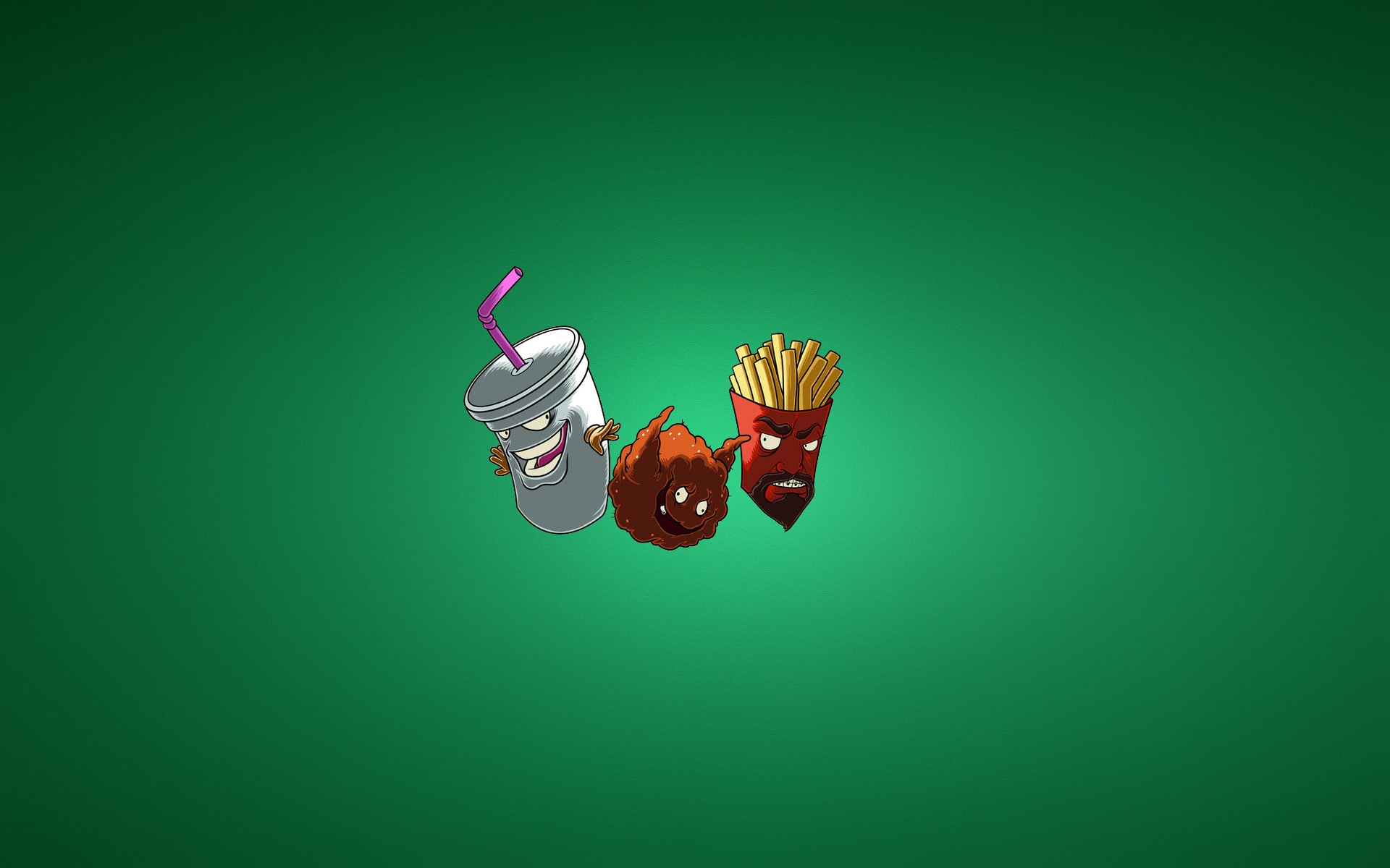 milkshake klopsiki frytki meatwad frylock master shake aqua teen hunger force athf minimalizm