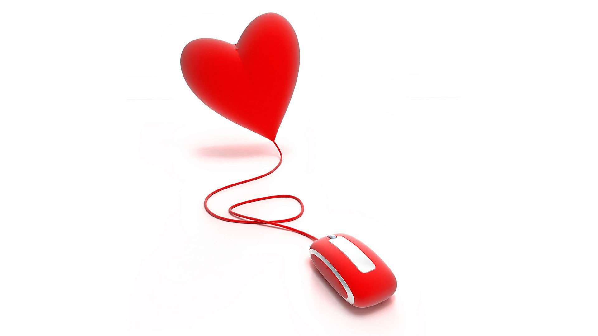 mouse heart red