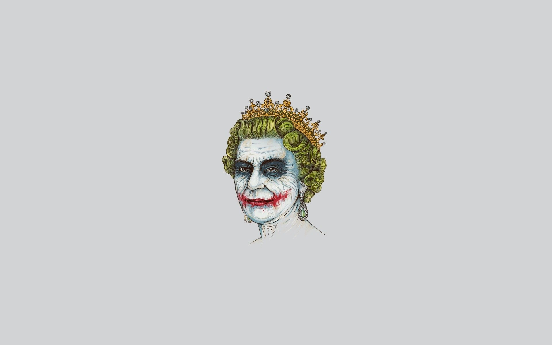 regina gran bretagna burlone joker