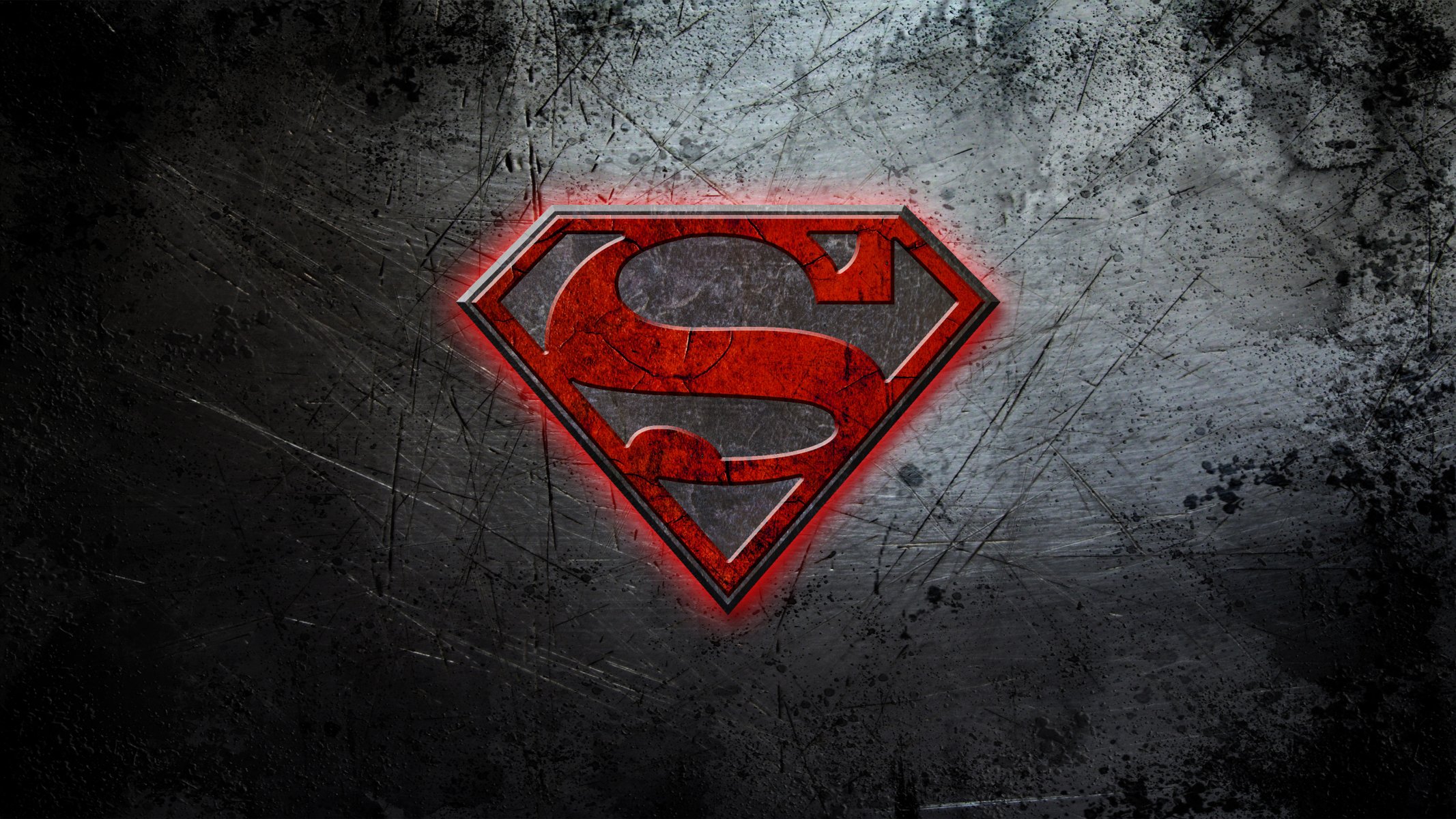 superman logo rot