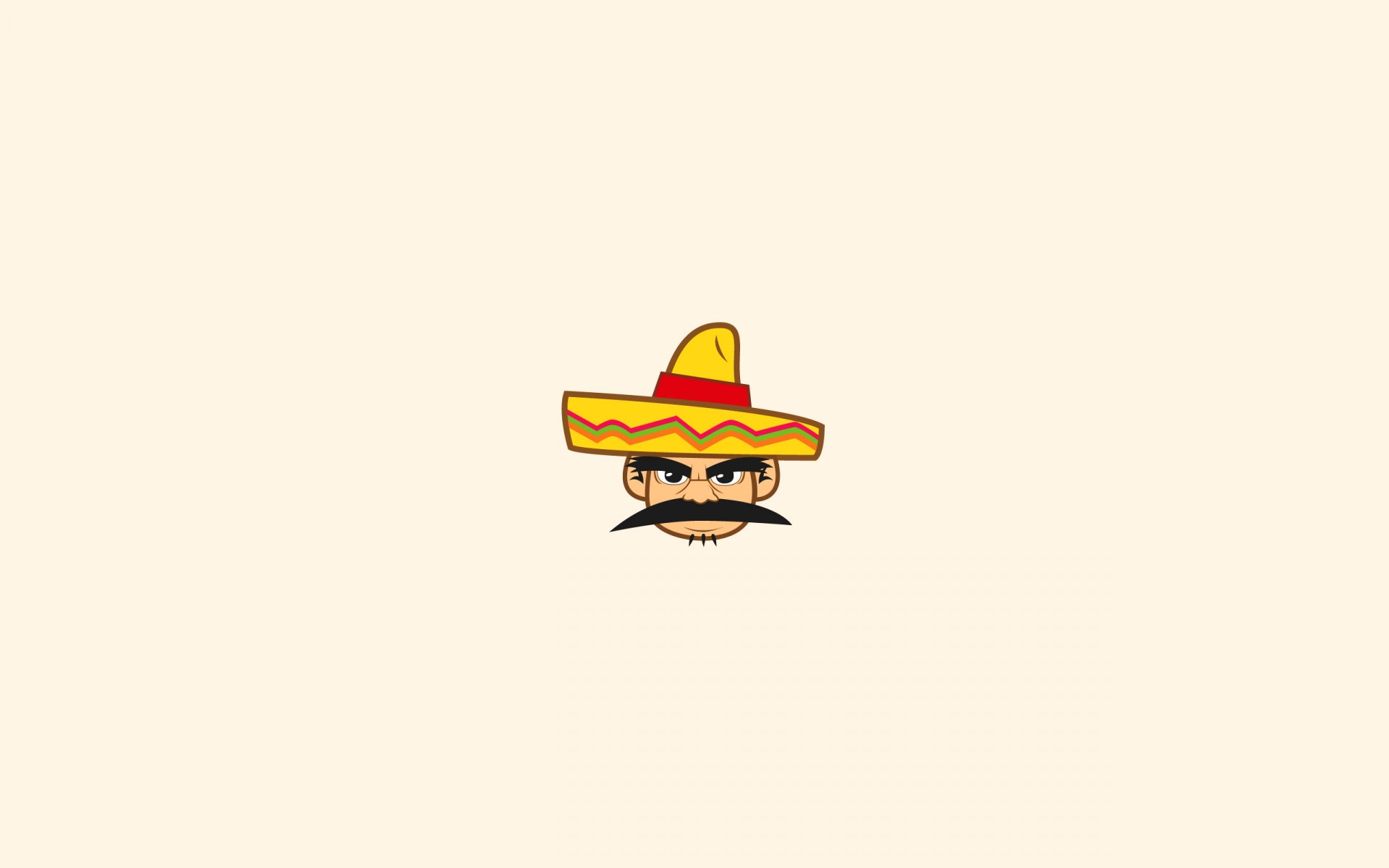 cara bigote sombrero sombrero cejas